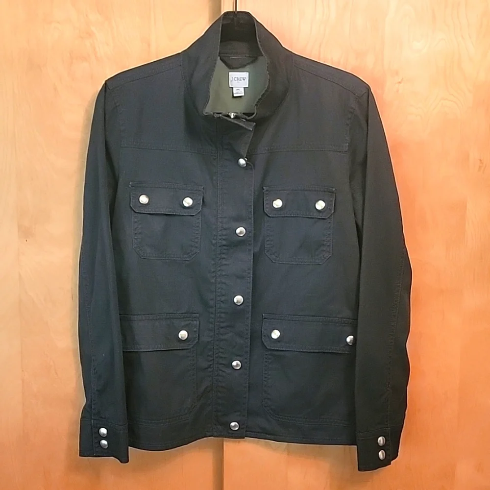 J.Crew Green Utility Jacket